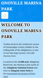 Mobile Screenshot of onovillemarina.org